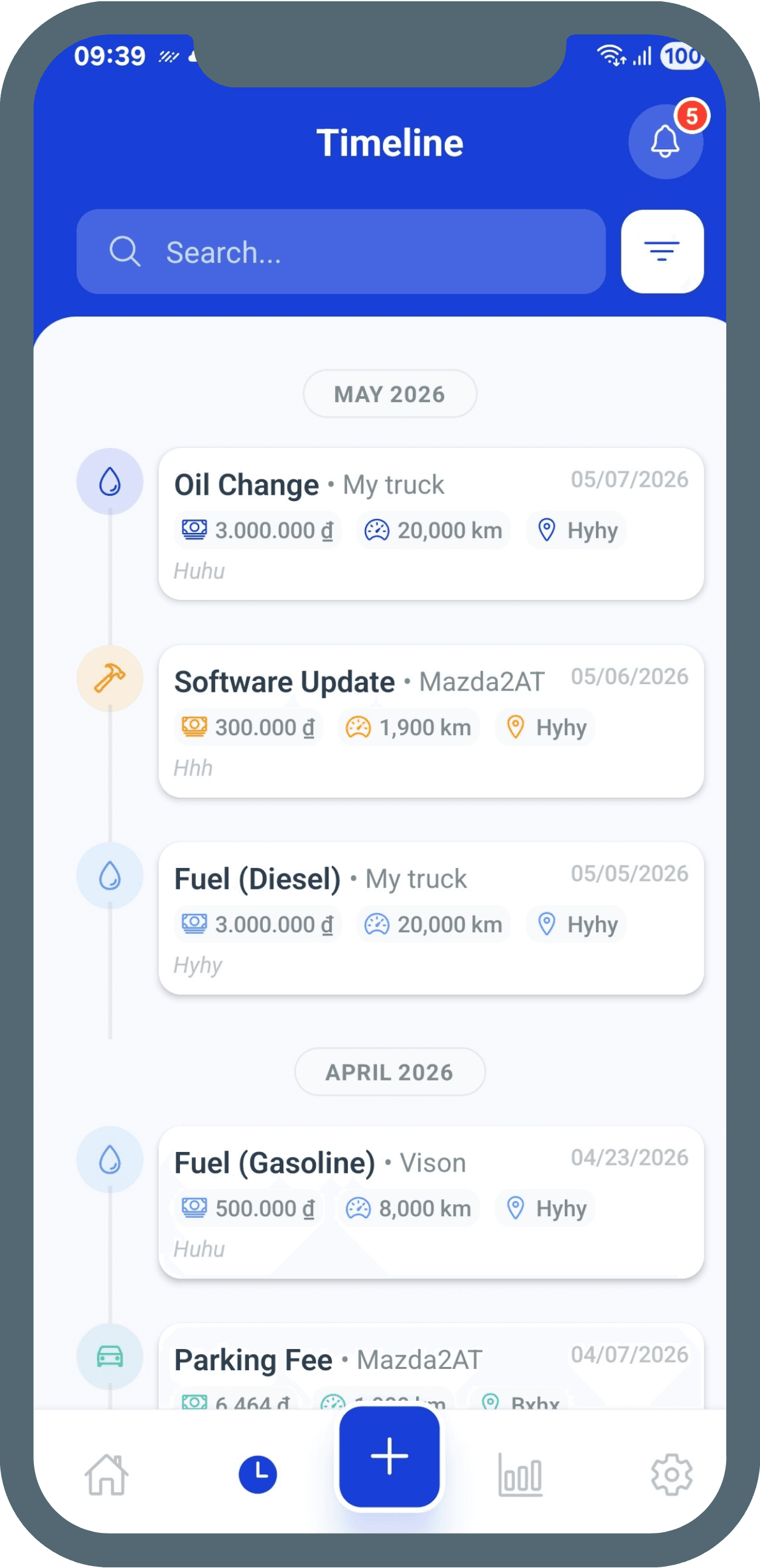 Drino app screenshot